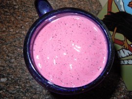 Yogurt and Kefir are great ways to get probiotics, and they make yummy smoothies 